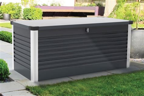 large metal garden storage box|secure metal garden storage boxes.